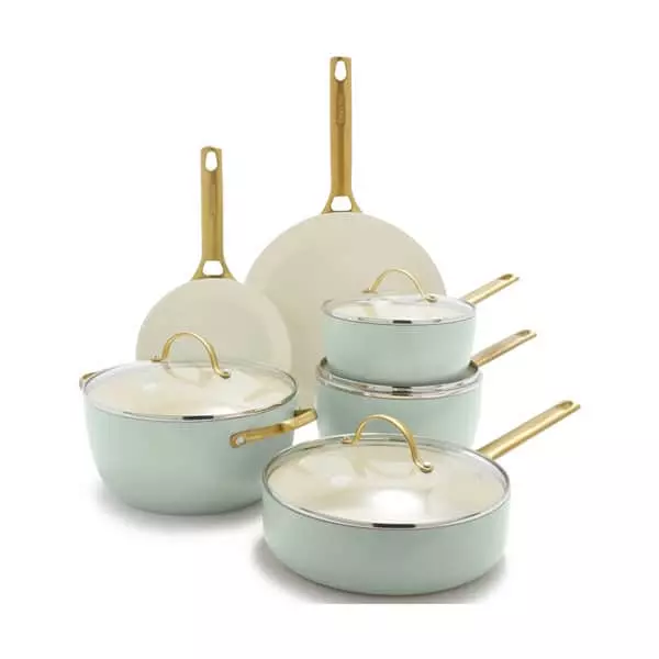 Greenpan Padova Grydesæt - 10 Dele 3 Greenpan Padova Grydesæt - 10 Dele